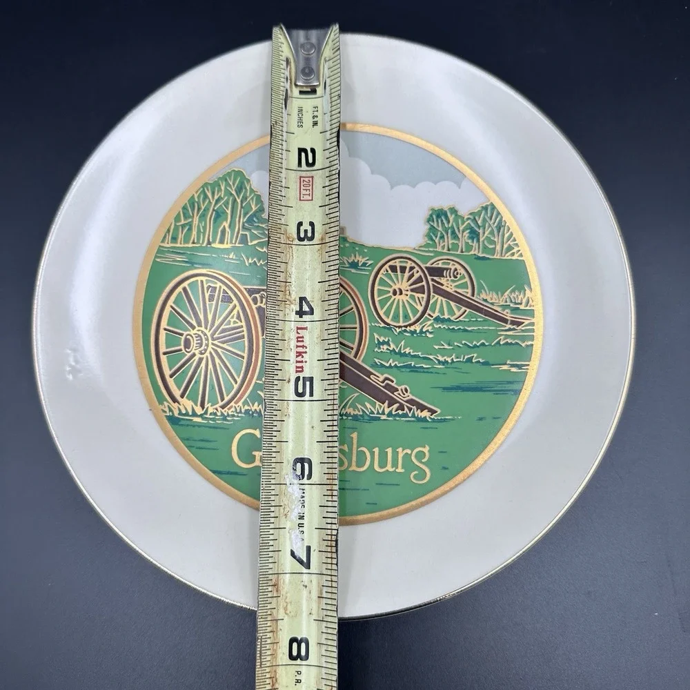 Vintage Gettysburg Hanging plate 7.5 